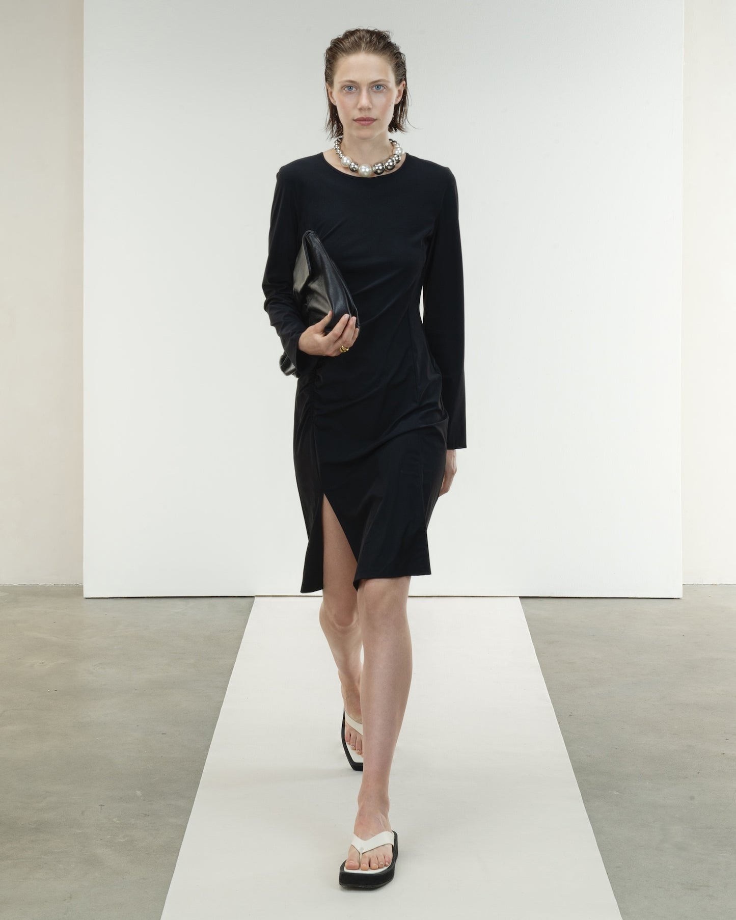 Scarlet Dress-LS Technical Jersey - U924284