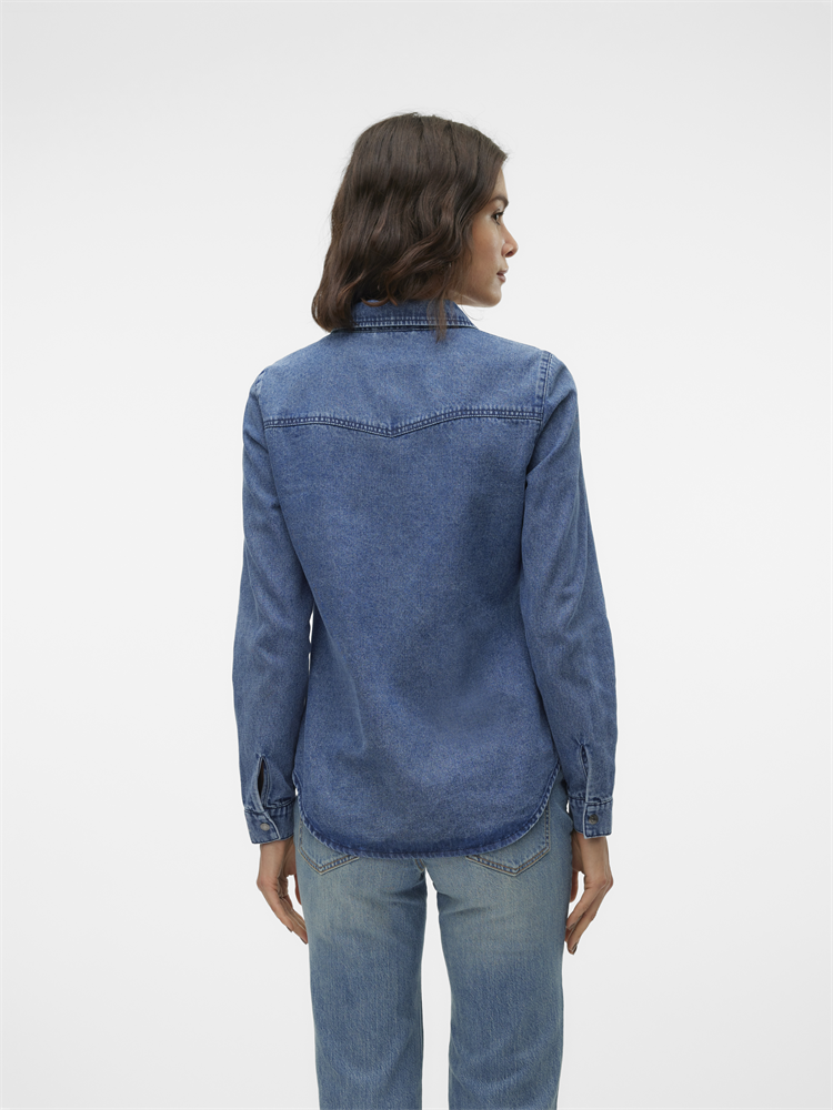 VMJENNIE LS DENIM SHIRT MIX GA NOOS - 10313726