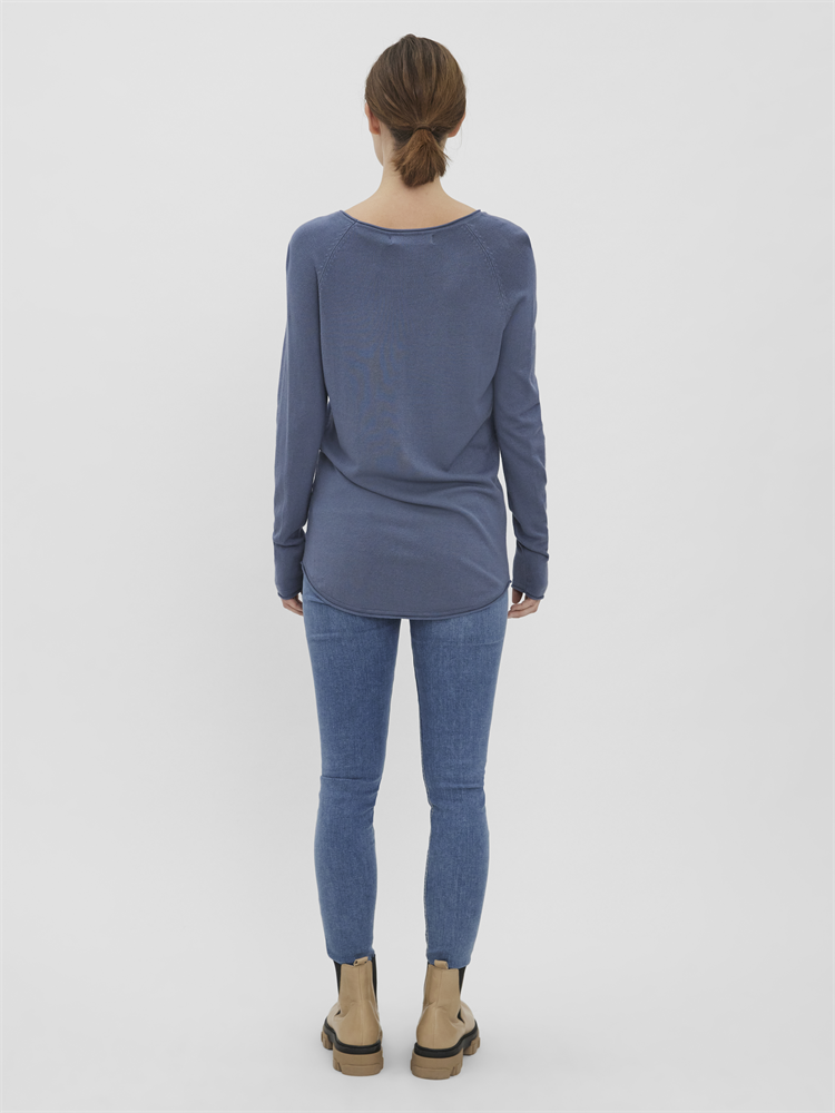 VMNELLIE GLORY LS LONG BLOUSE NOOS - 10220902