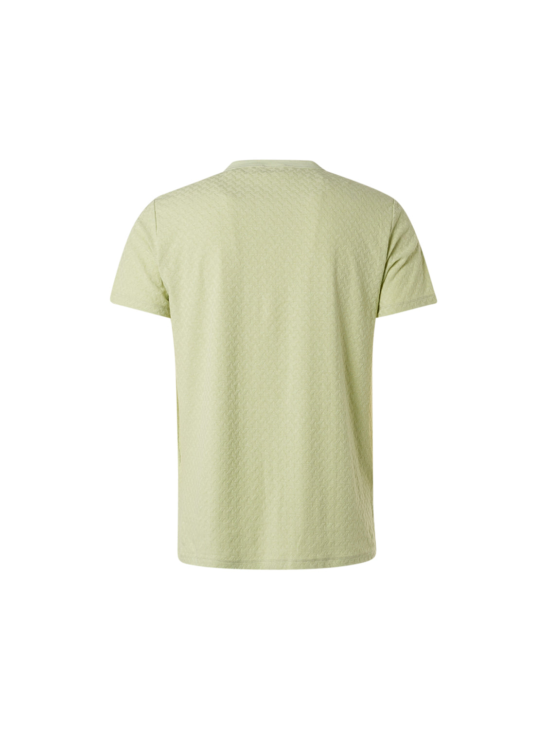 T-Shirt Crewneck Melange Jacquard S - 15320336