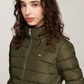 TJW ESSENTIAL HOODED DOWN COAT - DW0DW18864