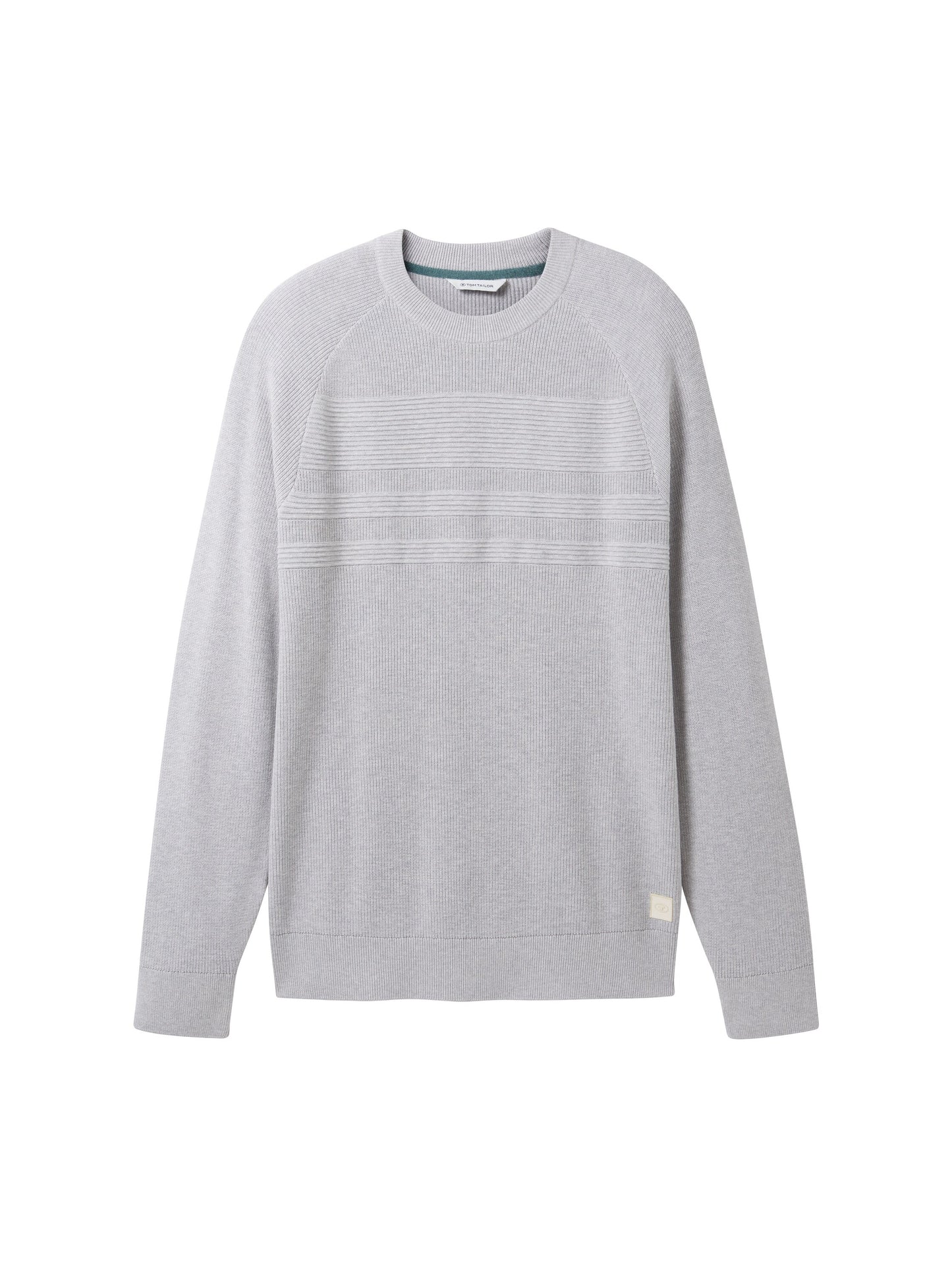 structured crewneck knit - 1038314