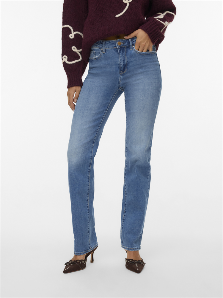 VMFLASH MR STRAIGHT JEANS LI347 GA - 10306823