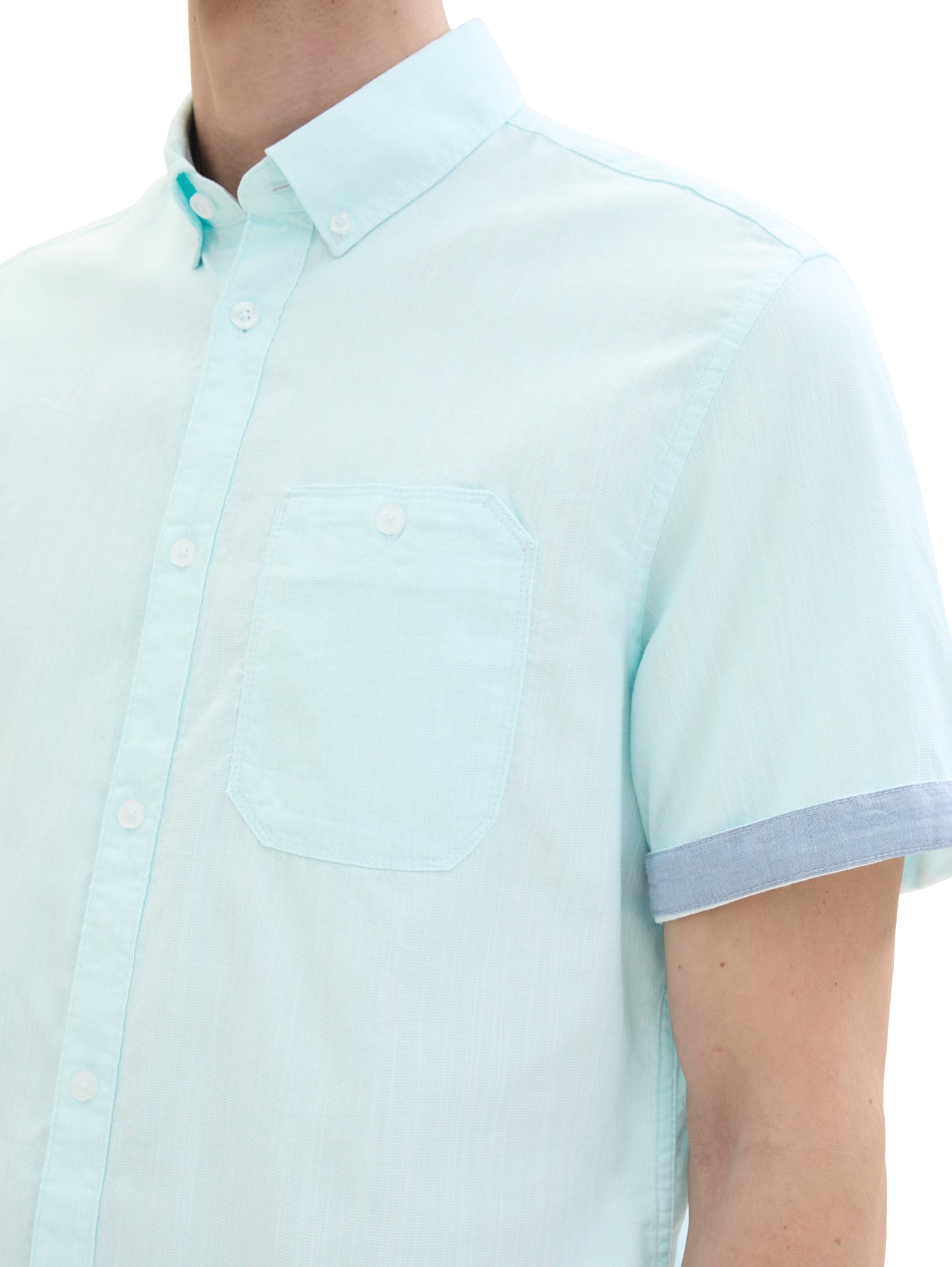 chambray slubyarn shirt - 1041373