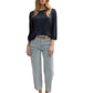 T-shirt rib v-neck - 1046417