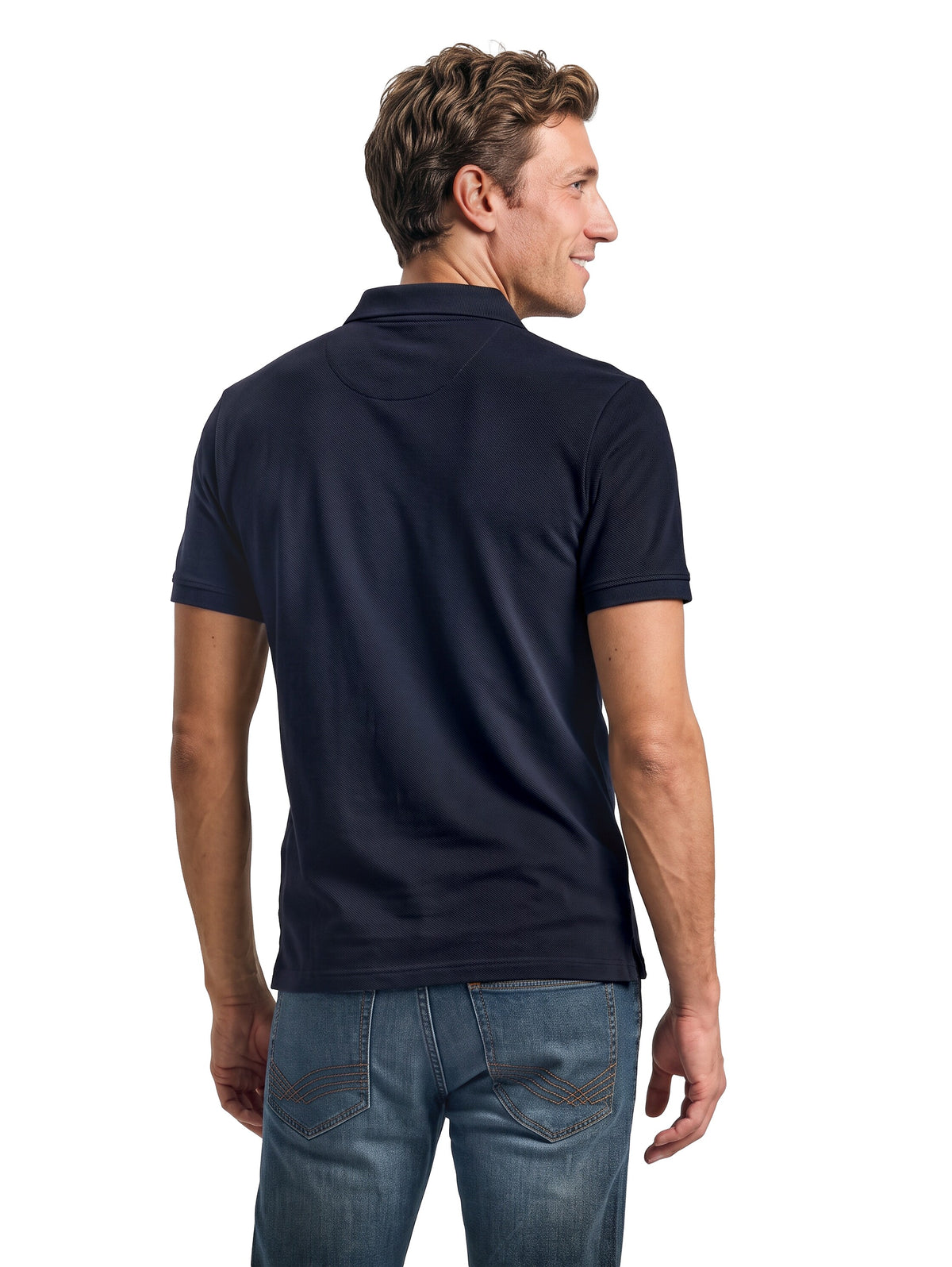 basic polo with contrast - 1027713