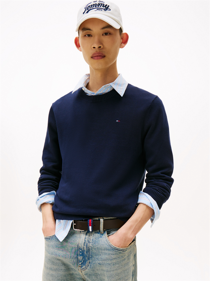 TJM SLIM ESSENTIAL LIGHT SWEATER - DM0DM18895