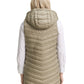 long hooded vest - 1046590