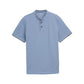 detailed printed stand-up polo - 1045705