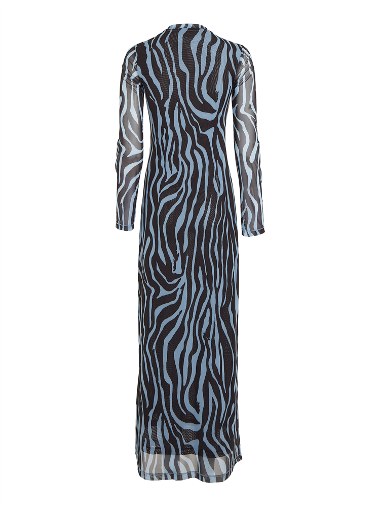 TJW ZEBRA MAXI KNIT DRESS - DW0DW16463