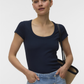 VMCHLOE CS SHORT U-NECK NOOS - 10344953