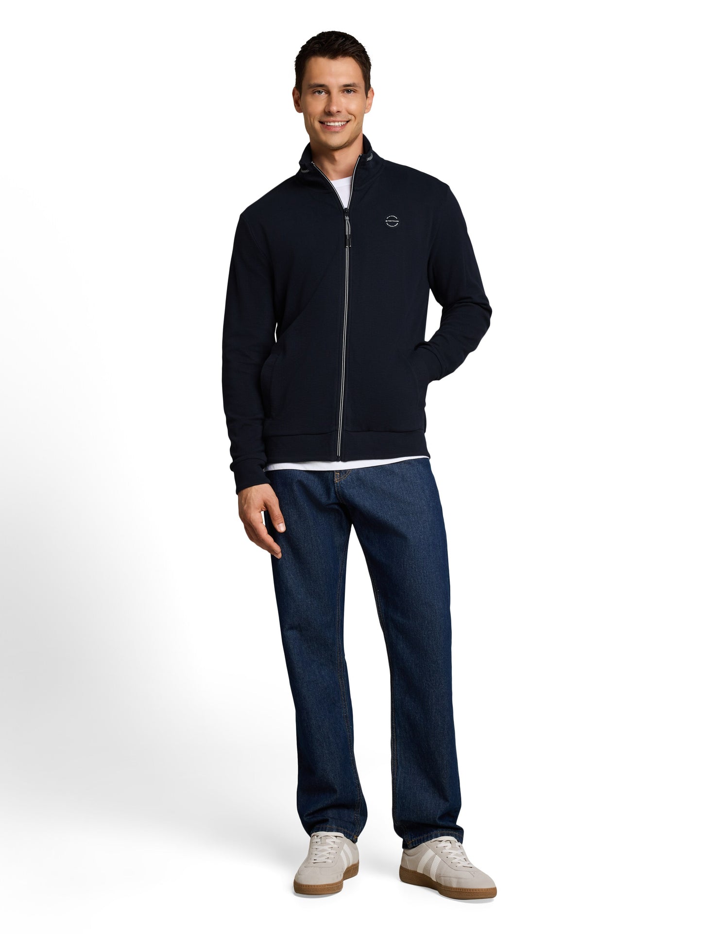 structured stand-up jacket - 1052675