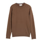 cotton cashmere crewneck knit - 1048015
