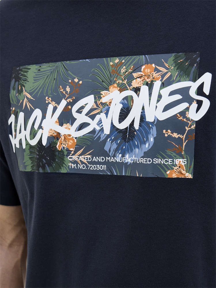 JJHAWAII SHAPE TEE SS CREW NECK LN - 12269324