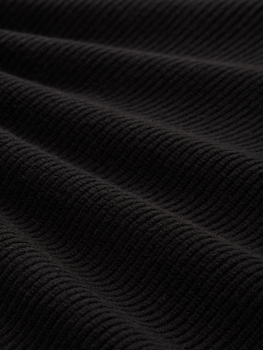 knit rib turtleneck - 1049160