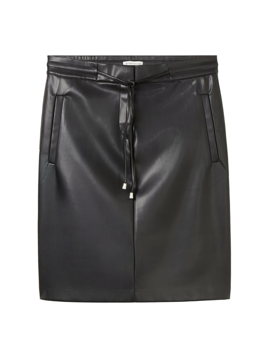 fake leather skirt - 1043896