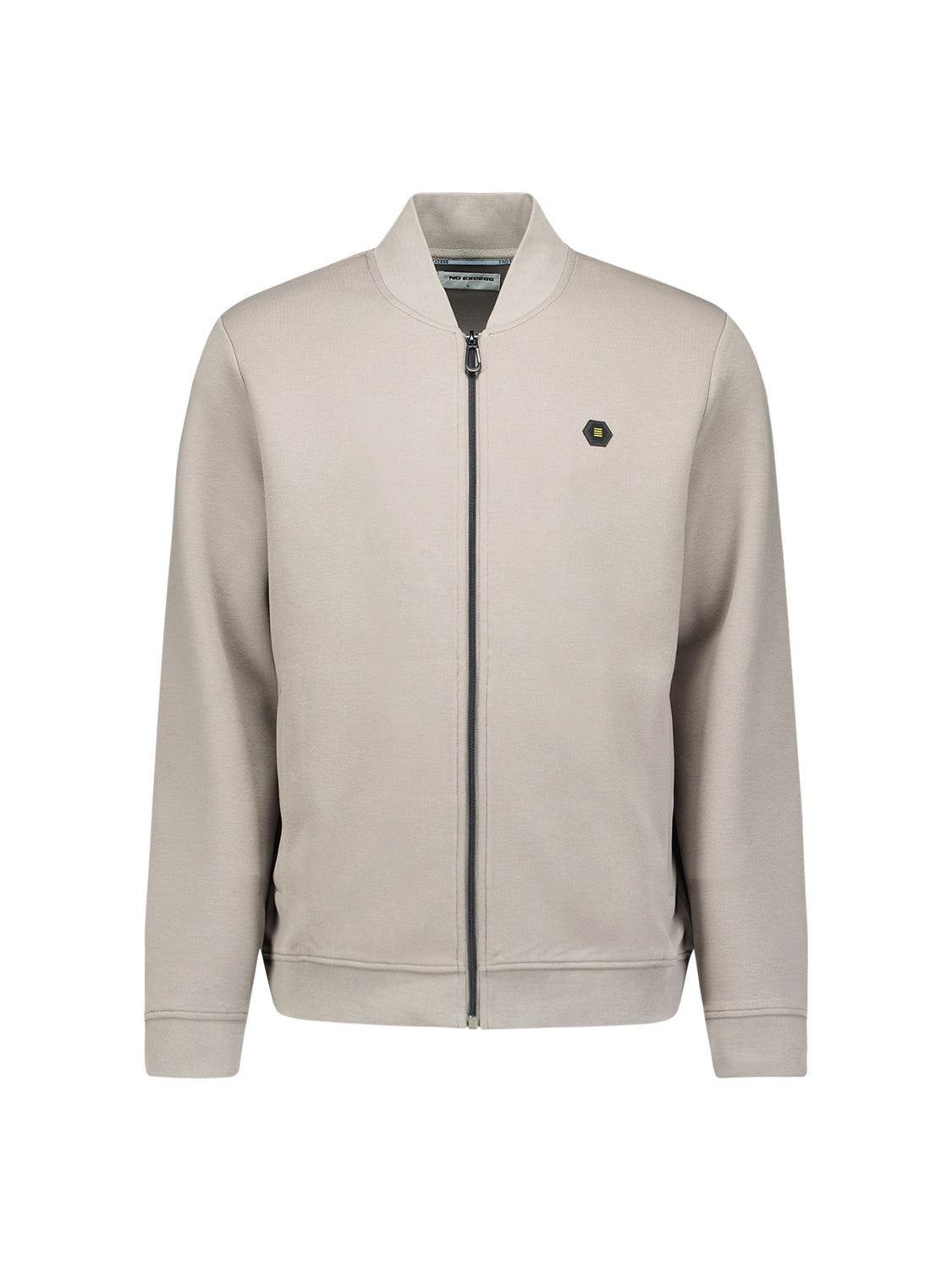 Sweater Full Zipper Pique Bomber - 29100806SN