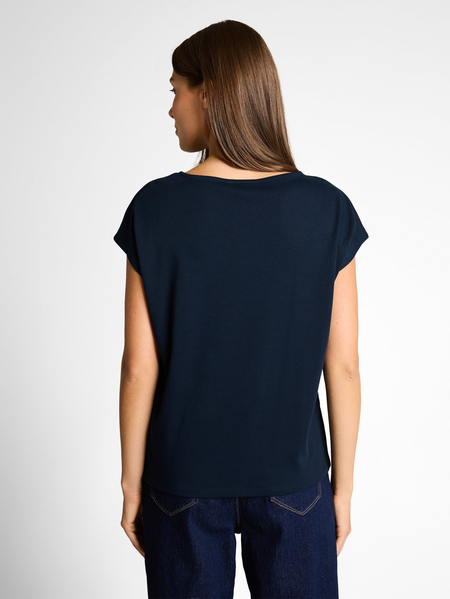 T-shirt modern knot crew neck - 1050851