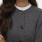 VMLEA LS O-NECK CARDIGAN NOOS - 10337797