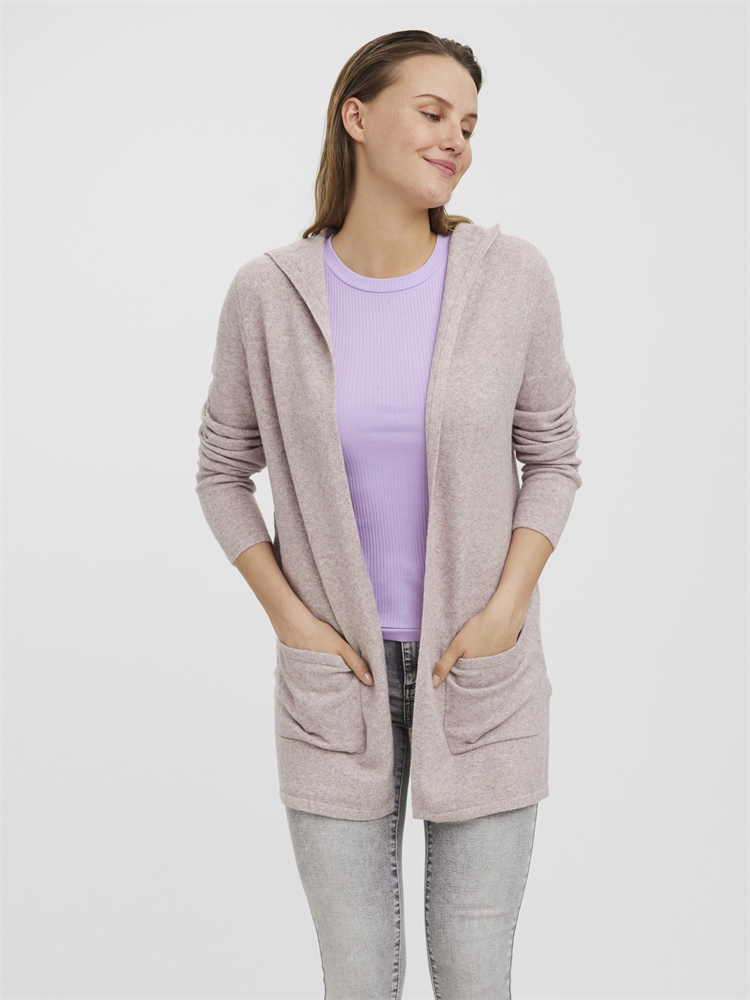 VMDOFFY LS OPEN HOOD CARDIGAN GA NO - 10235948