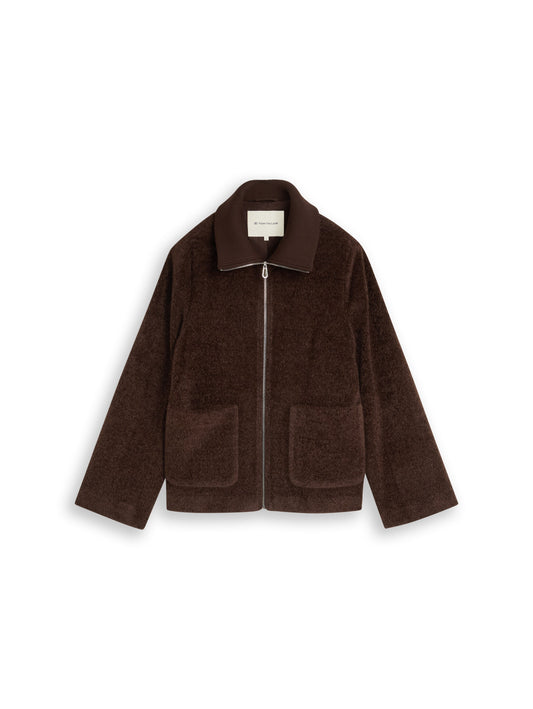 structured cosy jacket - 1051133