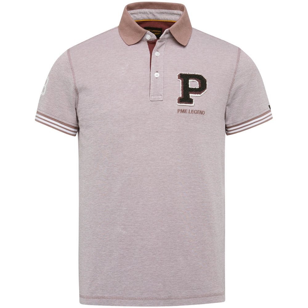 Short sleeve polo two tone pique - PPSS2302851
