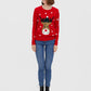 VMTINSEL LS O-NECK BLOUSE XMAS  REP - 10250538