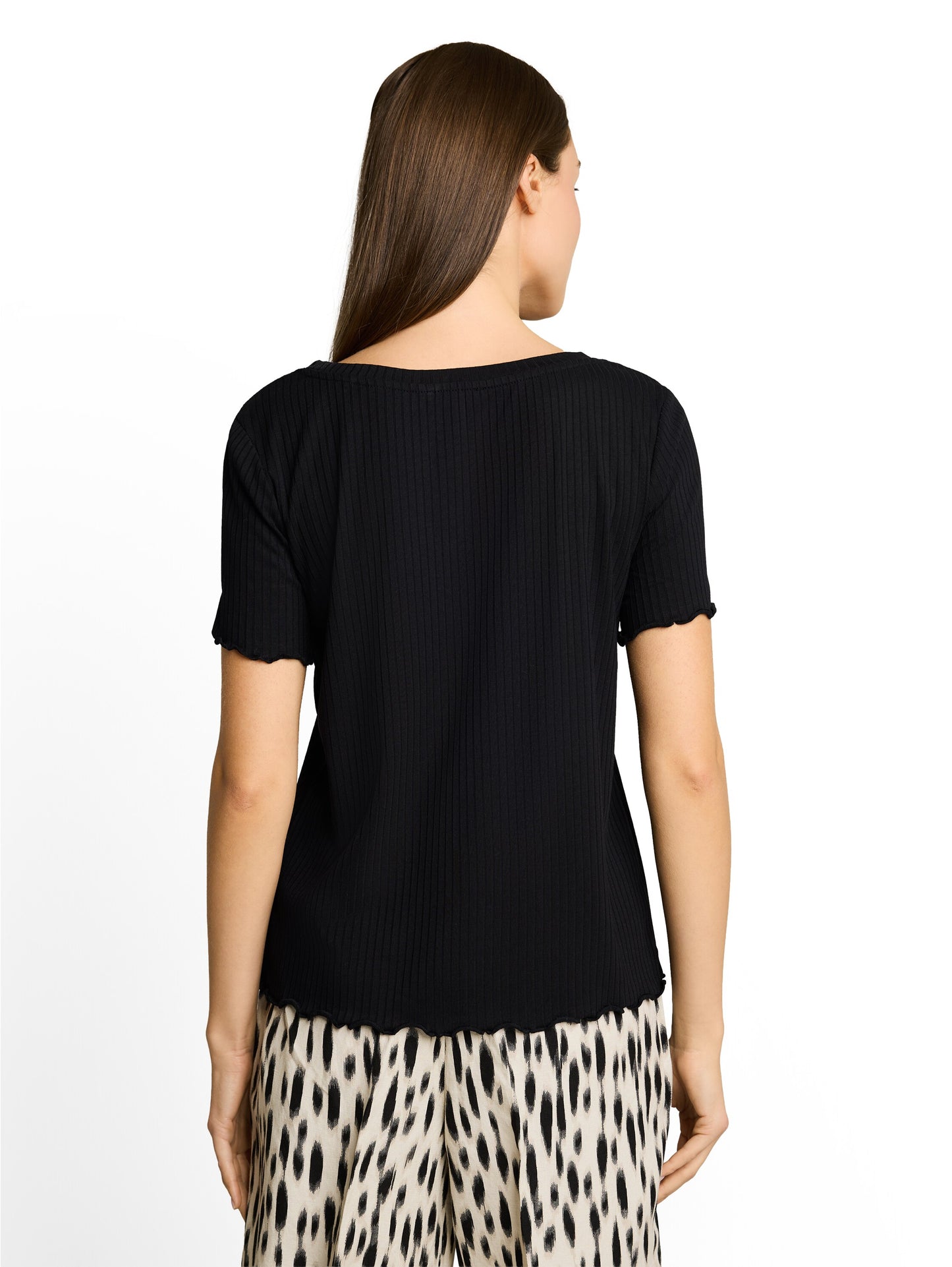 T-Shirt boxy rib - 1051226