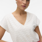 VMTHAS SS V-NECK TOP JRS GA VO - 10328120