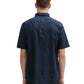 printed cotton linen shirt - 1045099