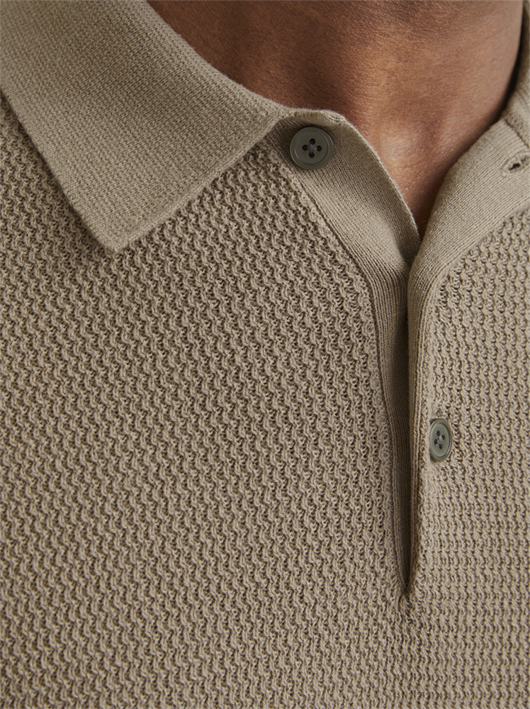 JPRCCCOOPER KNIT POLO SS SN - 12271483