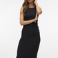 VMLAVENDER SL O-NECK CALF DRESS VMA - 10230437