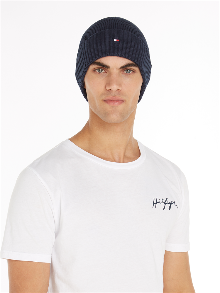 TH FLAG PIMA COTTON BEANIE - AM0AM12796