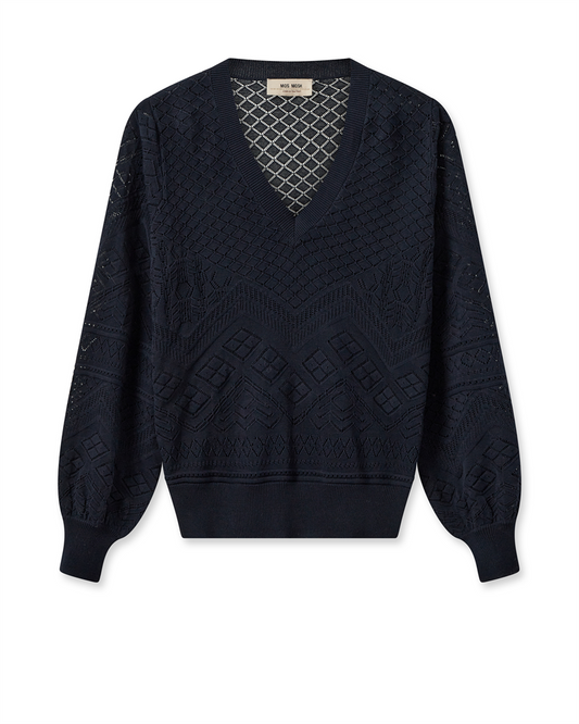 MMinja V-neck Knit - 158830