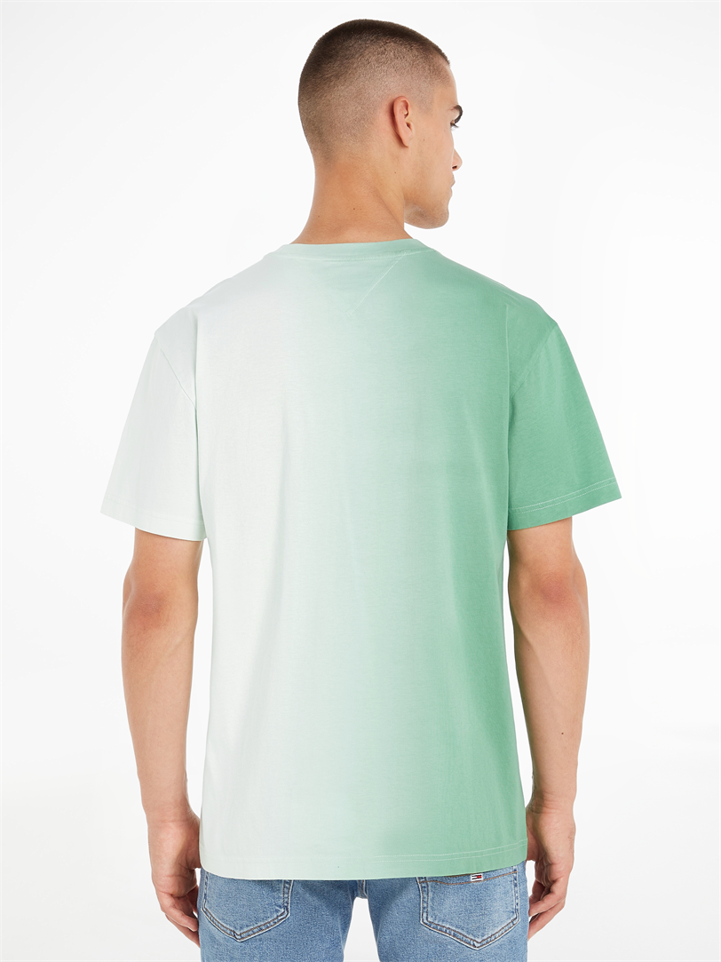 TJM CLSC DIP DYE SIGNATURE TEE - DM0DM16315