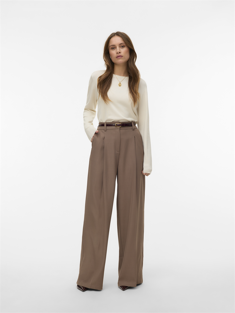 VMSILJE LS O-NECK PULLOVER NOOS - 10343875