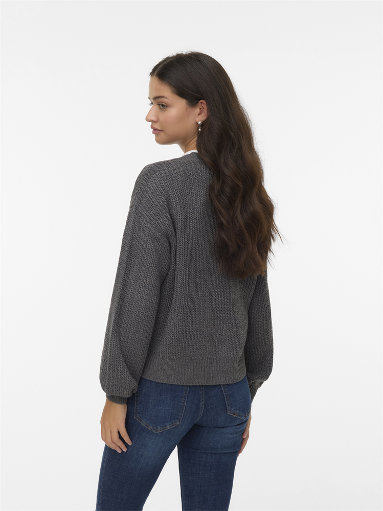 VMLEA LS O-NECK CARDIGAN NOOS - 10337797