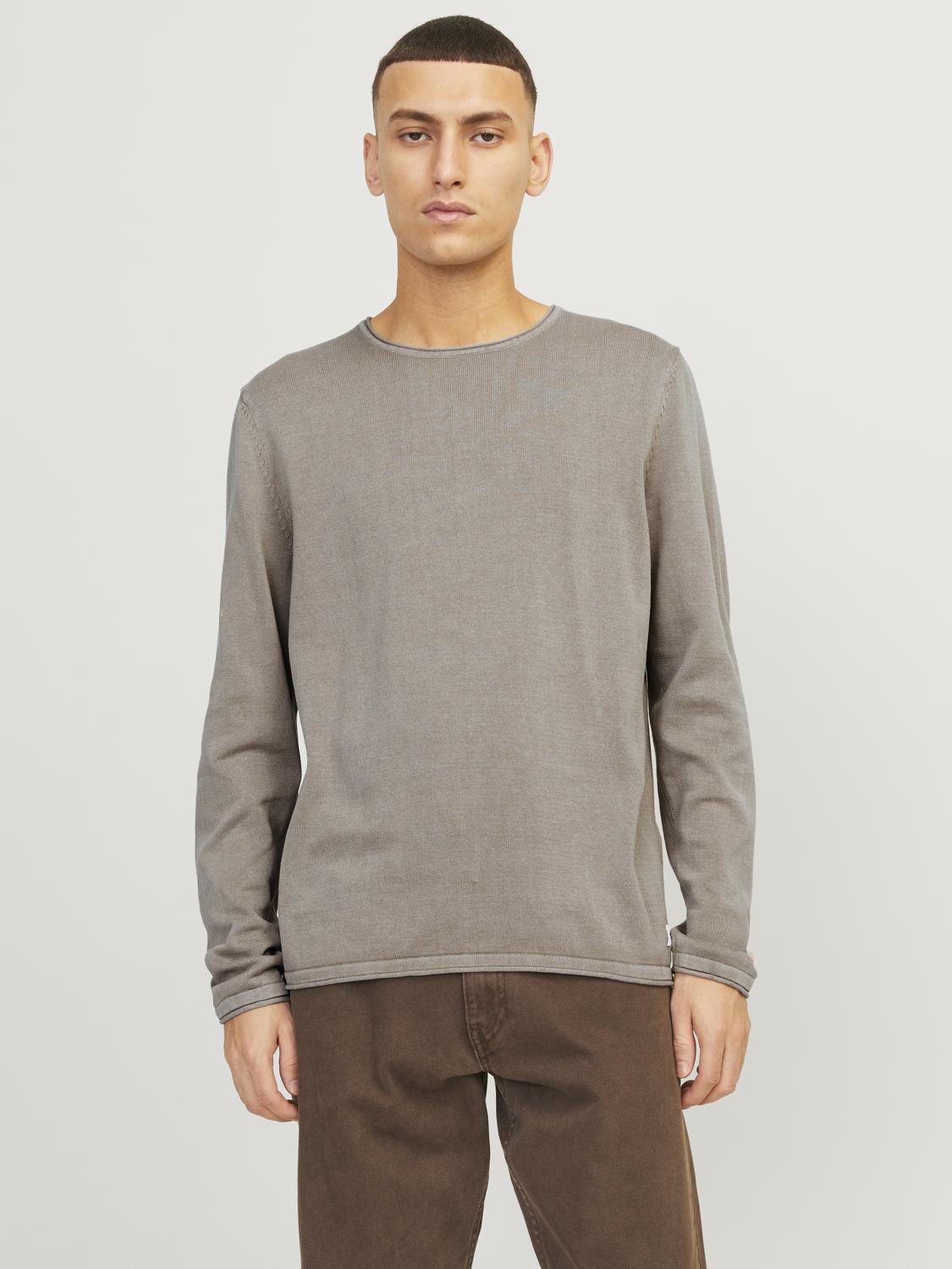 JJELEO KNIT CREW NECK NOOS - 12174001