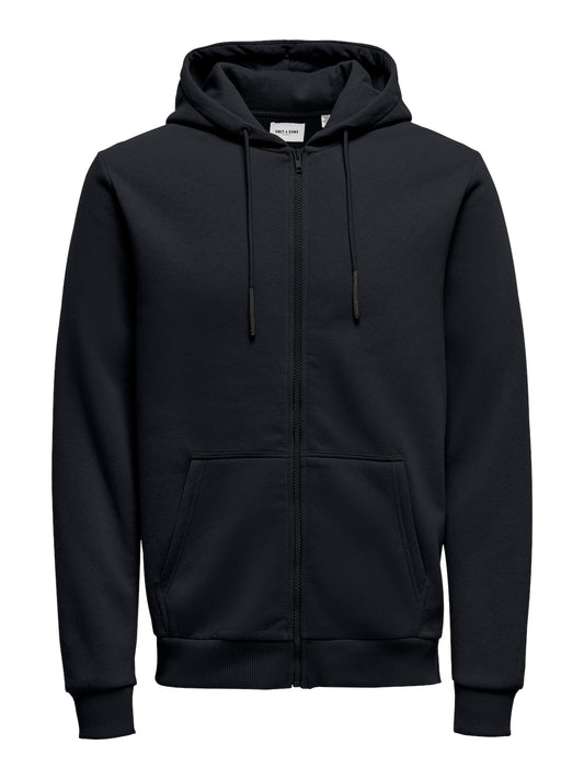 ONSCERES ZIP THR. HOODIE SWEAT NOOS - 22018684