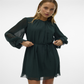 VMHERLE LS SHORT DRESS WVN GA - 10320199