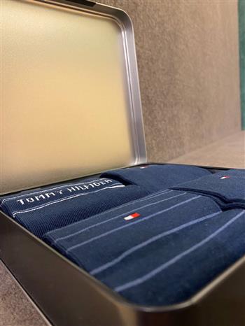 TH MEN SOCK 4P TIN GIFTBOX - 701220146