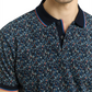 allover printed polo - 1050156