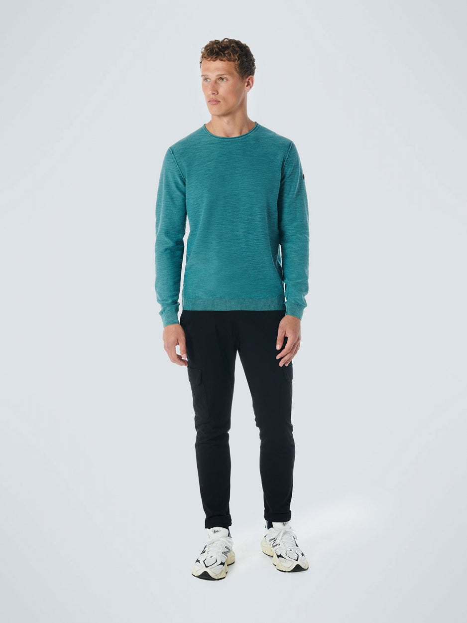 Pullover Crewneck Garment Dyed + St - 21230801SN