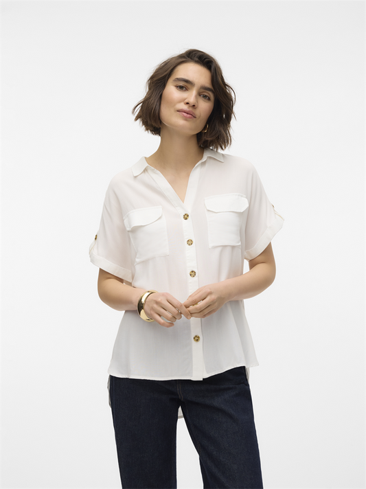 VMBUMPY SS SHIRT WVN NOOS - 10310139