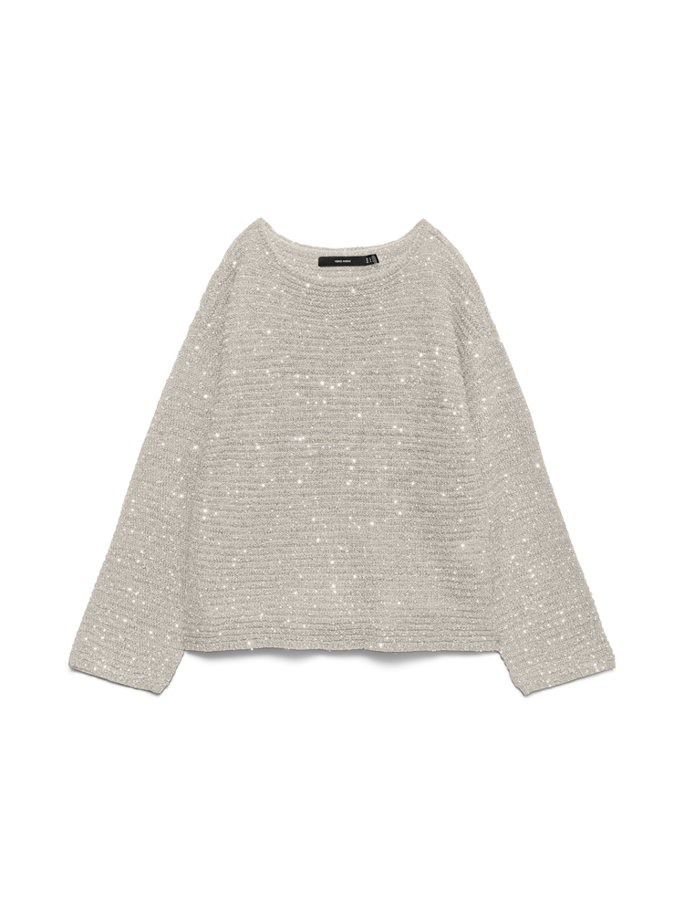 VMLEILANI STITCH LS BOATNECK PULLOV - 10336582