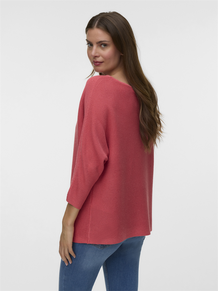 VMNORA 3/4 BOATNECK BLOUSE  NOOS - 10281013