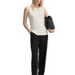 Top fabric mix crew neck - 1046432