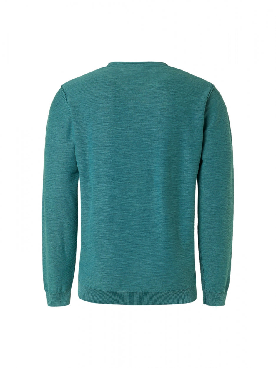 Pullover Crewneck Garment Dyed + St - 21230801SN