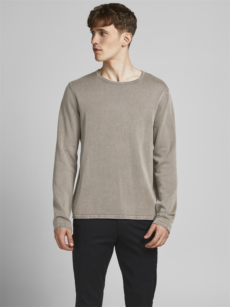 JJELEO KNIT CREW NECK NOOS - 12174001