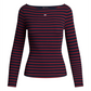 TJW BRETON STRIPE LS - DW0DW19817